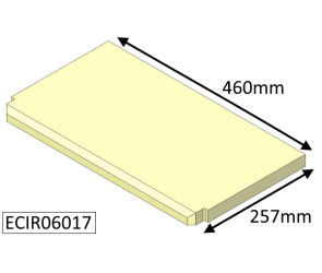 ECIR06017 Parkray Base Brick  |  Aspect 6 (Non Eco)